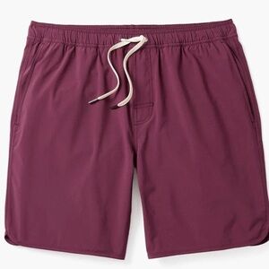 Fair Harbor Lined Swim Trunks Maroon Size L – Excellent Like-New Condition